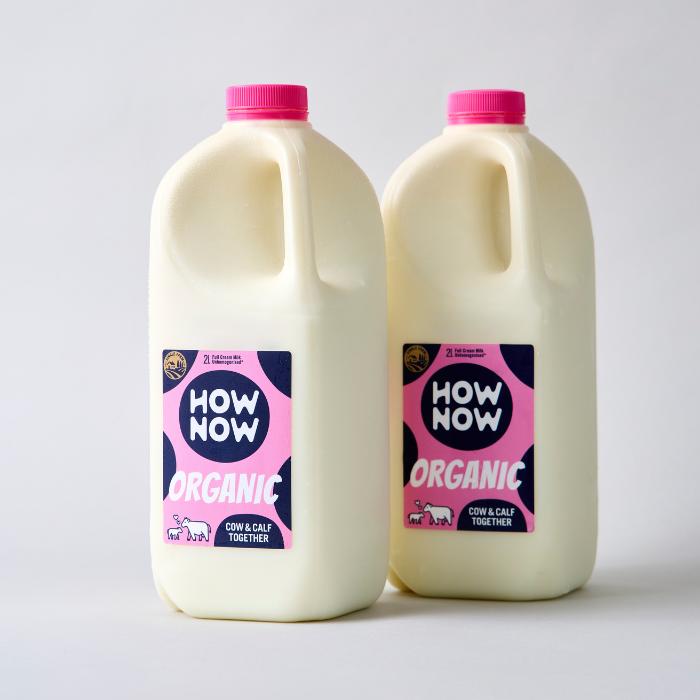 How Now Full Cream 2L Bottle (Certified Organic)