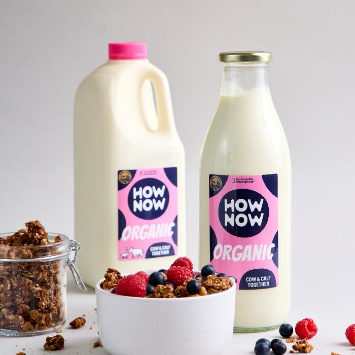 How Now Full Cream 2L Bottle (Certified Organic)