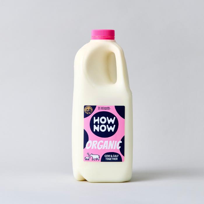 How Now Full Cream 2L Bottle (Certified Organic)